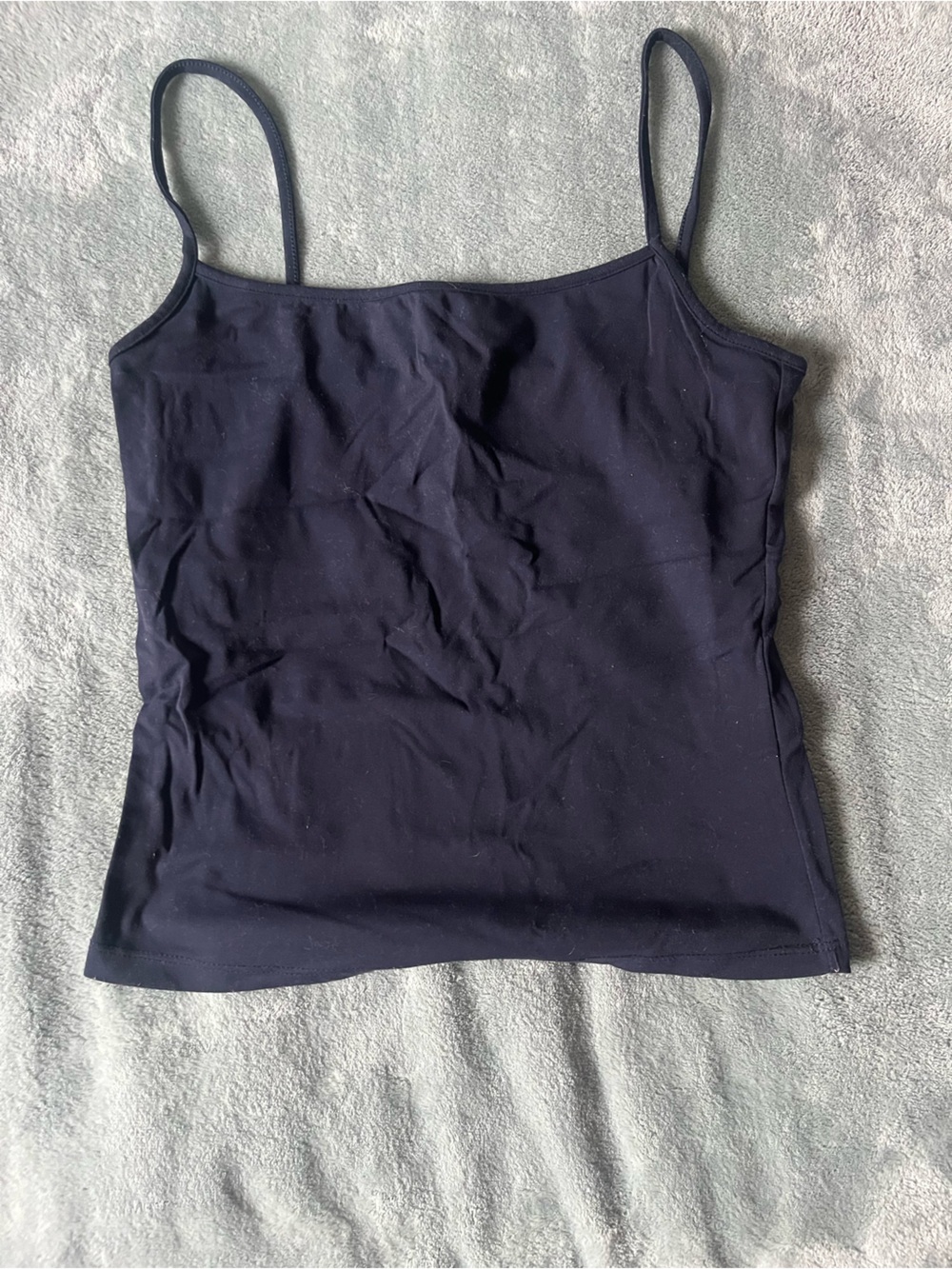 GARAGE - Sleek Scoop Cami Top Dark Blue